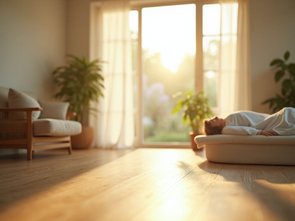 Warm clinic interior